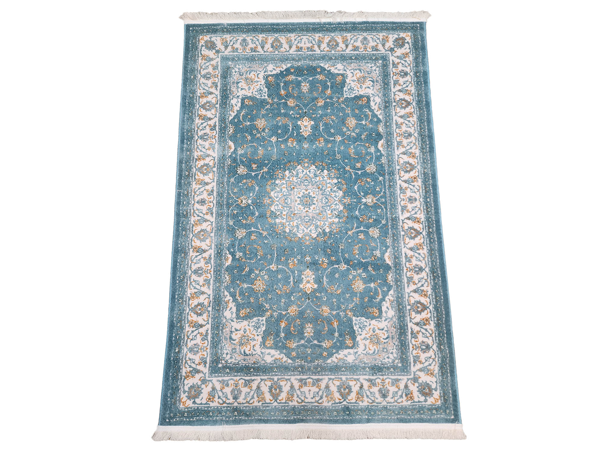 Nain_blue_180x120 1 Persian Sky Blue COlor Rug - size: 180x120 cm