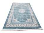 Beautiful Nain Persian Light Blue Carpet 180x120cm - Image 3