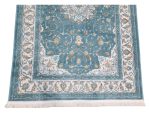 Beautiful Nain Persian Light Blue Carpet 180x120cm - Image 5