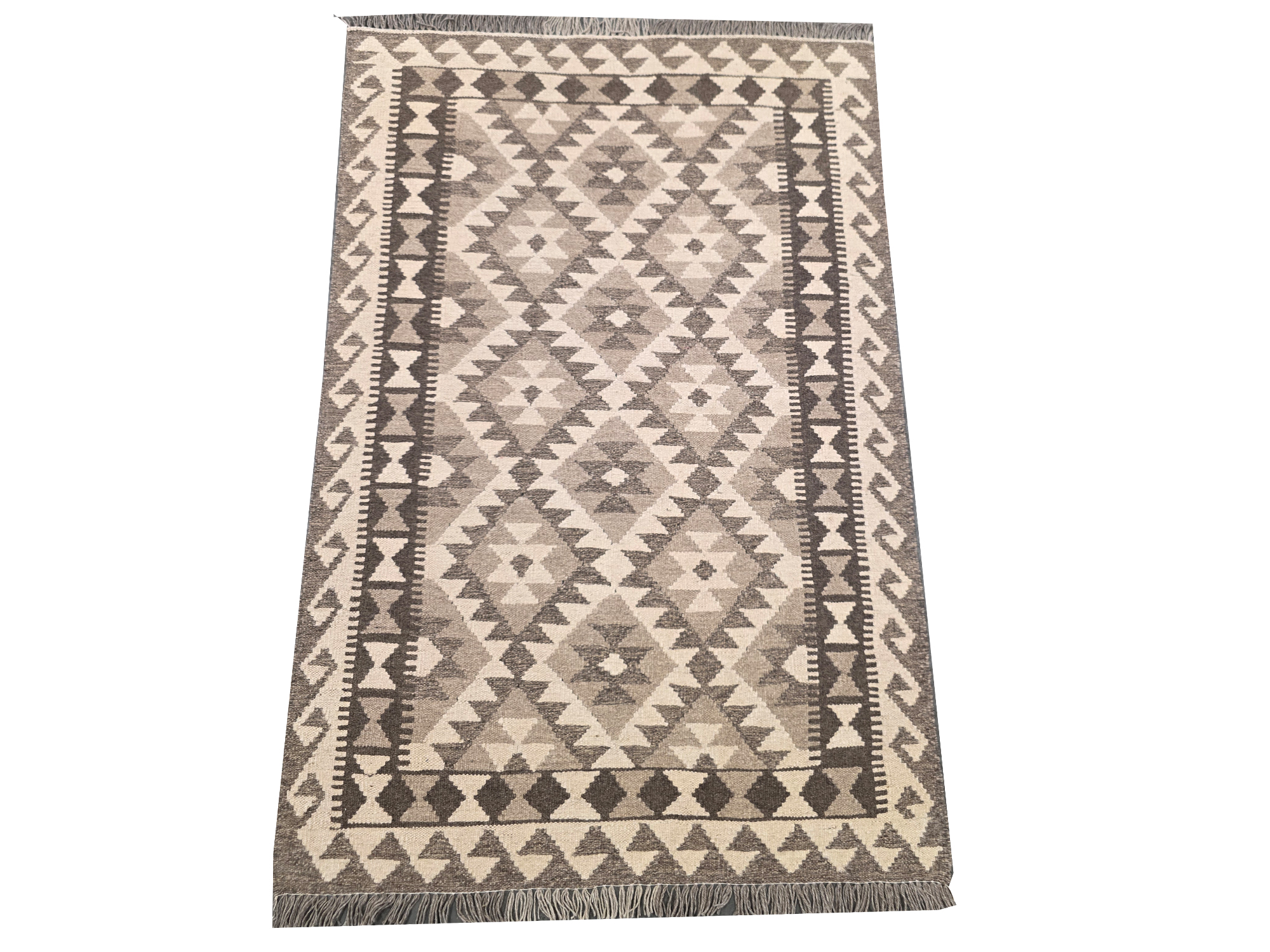 8 150 x 100 1 Stunning Afghan Handmade Natural Kilim – Rug - 150 x 100 cm - Image 1