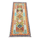 Stunning Afghan Handmade Kilim – choubi Kilim - 189 x 72 cm