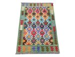 Gorgeous Afghan Handmade Choubi Kilim – Rug - 173 X 119 cm