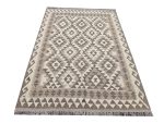 Fine Afghan Handmade Natural Kilim – Rug - 183 x 124 CM - Image 2
