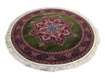Green IVAN Persian Carpet 150 X 150cm– Round rug - Image 2