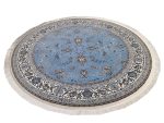Blue Nain Persian Carpet 150 X 150cm– Round rug - Image 2