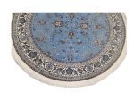 Blue Nain Persian Carpet 150 X 150cm– Round rug - Image 3