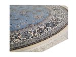 Blue Nain Persian Carpet 150 X 150cm– Round rug - Image 4