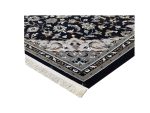 Stunning Navy Kashan Persian Carpet 1230x160cm – Machine Made Rug - Image 4