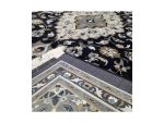 Stunning Navy Kashan Persian Carpet 1230x160cm – Machine Made Rug - Image 5