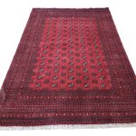 3x2meter Red Afghan Handmade Carpet