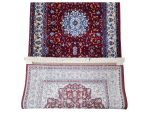 Persian Nain Design Machine Made Runner Carpet 500x80cm – Red Medallion Hallway Rug - Image 6