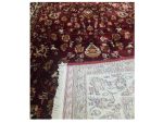 Red & Beige Persian Design Carpet 120x80cm | QPRugs - Image 6