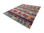 Fine Afghan Handmade Choubi Kilim – Rug - 307 x 242 cm - Image 4