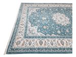 Elegant Persian Nain Design Blue Carpet 400x300cm - Image 5
