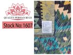 Beautiful Afghan Handmade Choubi Kilim – Rug -259 x 186  cm - Image 7