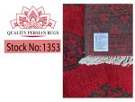 Afghan Aqcha Red Elephant Foot Carpet 185x102cm | QPRugs - Image 7