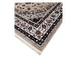 Cream & Navy Persian Carpet 290x200cm | QPRugs - Image 4