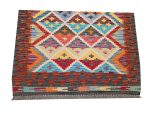 Gorgeous Afghan Handmade Choubi Kilim – Rug - 121 x 84  cm - Image 3