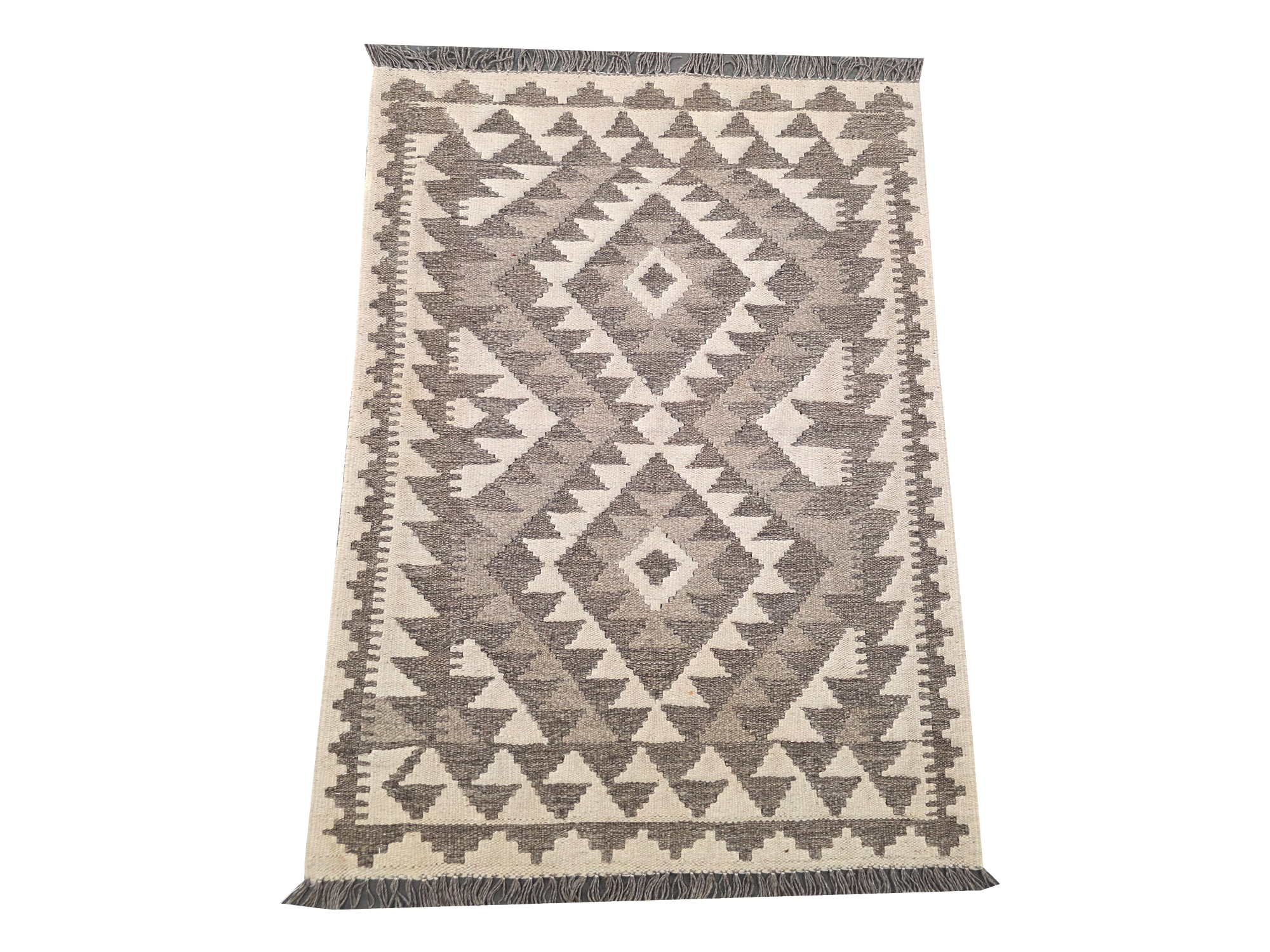 1285 125 x 83 1 Stunning Afghan Handmade Natural Kilim – Rug - 125 x 83cm - Image 1