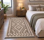 Stunning Afghan Handmade Natural Kilim – Rug - 125 x 83cm - Image 7