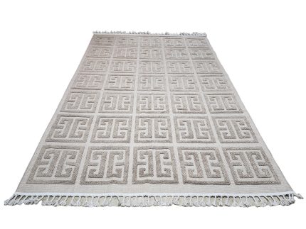 Beige Brown Jute Carpet
