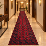 Afghan Aqcha Carpet runner 564 x 74 cm | QPRugs