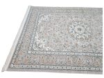 Elegant Persian Nain Carpet – Beige & Sage Green - Image 5