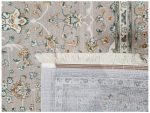 Persian Nain Beige Machine Made Carpet 300x200cm