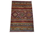 Gorgeous bedside size Afghan Ariana Carpet 121 x 82 cm