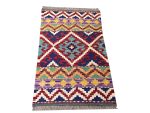 Afghan Handmade Choubi Kilim – Rug - 90 x 60 cm - Image 2