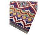 Afghan Handmade Choubi Kilim – Rug - 90 x 60 cm - Image 4