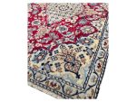 Gorgeous Pre-loved Hand-knotted Woolen Nain Carpet - 123 x 79 cm - Image 5