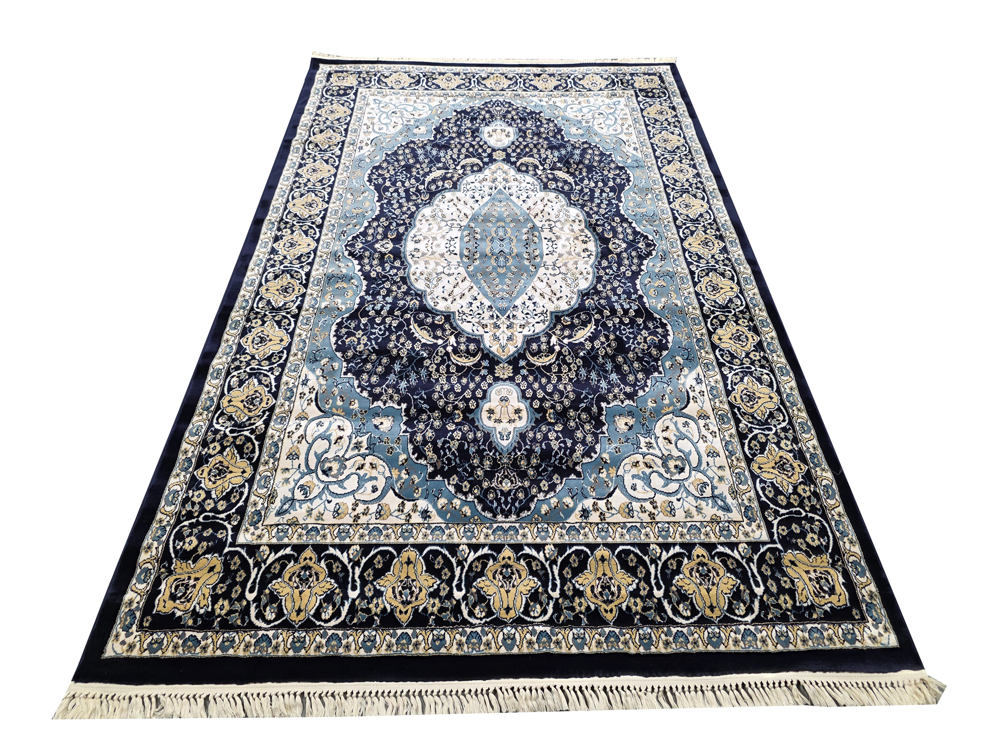 5054 NAVY 290 X 200 1 Gorgeous Navy Blue Persian design Carpet 290 x 200 CM - Image 1
