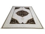 Turkish Beige & Black Machine Made Carpet 300x240cm
