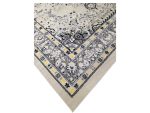 Turkish Grey & Yellow Persian Design Machine Made Carpet 300x240cm - Image 4