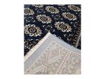 Fine Blue Bukhara Design Machine Made Carpet 340 x 240 cm - Image 5