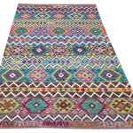 Gorgeous Afghan Handwoven Kilim Rug 304 x 206 cm