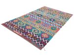 Gorgeous Afghan Handwoven Kilim Rug 304 x 206 cm - Image 3
