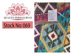Gorgeous Afghan Handwoven Kilim Rug 304 x 206 cm - Image 6