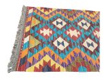 Small Afghan Handmade Kilim Rug – 90x60cm - Image 4