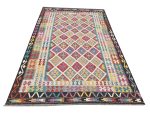 Beautiful Afghan Handwoven Kilim Rug 289 x 201 cm