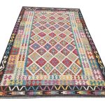 Beautiful Afghan Handwoven Kilim Rug 289 x 201 cm