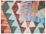 Fine Small Afghan Handmade Kilim Rug – 90x60cm - Image 5