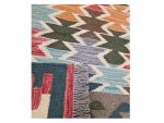 Stunning bedside size Afghan Handmade Kilim Rug – 126 x 80 cm - Image 5
