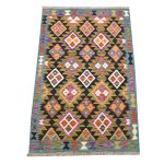 Gorgeous Afghan Handmade woolen Kilim Rug – 148 x 98 cm