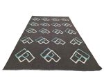 Afghan Modern Handmade Reversible Wool Kilim Rug 296x199cm - Image 3