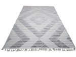Grey Jute Carpet, 340x240cm