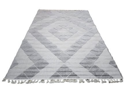 Grey Jute Carpet, 340x240cm