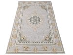 Gorgeous grey & green Persian design Carpet 300x200cm